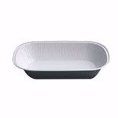 Picture of 1000 X 7501W 350ml WHT RECT AIRLINE TRAY  