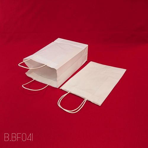 Picture of 200 X TWINE HANDLE SMALL WHITE BAG