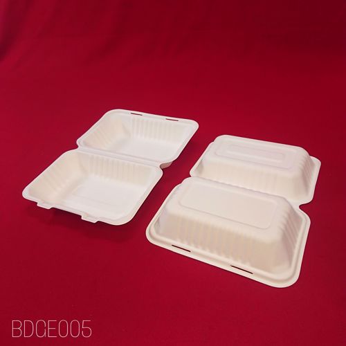 Picture of 500 X 1000ml BIO SINGLE DIV BAGASSE MEAL BOX