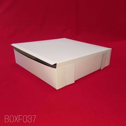 Picture of 100 X 12X12X1.5 PLAIN WHT PIZZA BOX