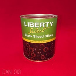 Picture of 3KG X SELECT SLICED BLACK OLIVES