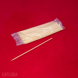 Picture of 100 X 3mm x 200mm WOODEN SKEWERS