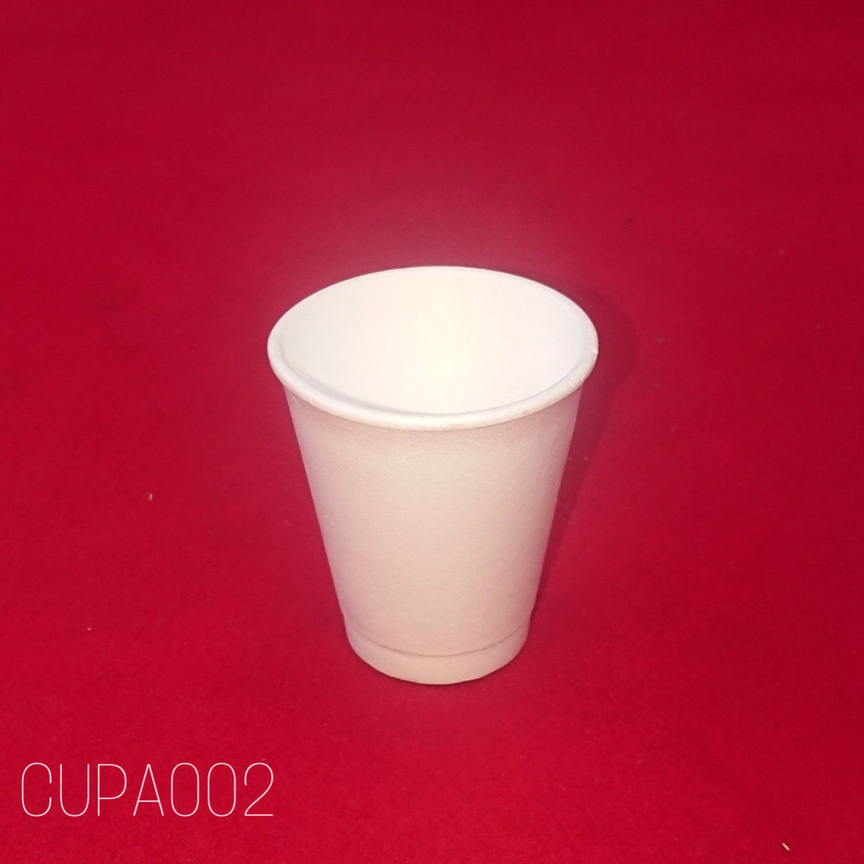 175ml Foam Cups Polystyrene HC.6 Disposable 100pack
