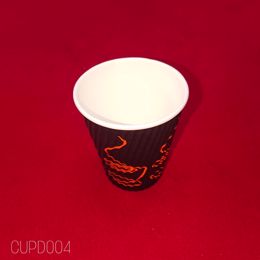 Picture of 500 X 350ml RIPPLE ORANGE TWIRL 12oz CUP 