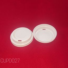 Picture of 1000 X 250ML SIP LIDS WHITE H/CUP CPI135  