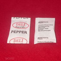 Picture of 1000 X PEPPER SACHETS