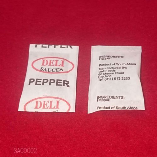 Picture of 1000 X PEPPER SACHETS