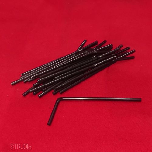 Picture of 1000 X BLACK FLEXI STRAWS U/WRAP