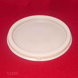 Picture of 1000 X LCM-120MM MILKY TUB LIDS 