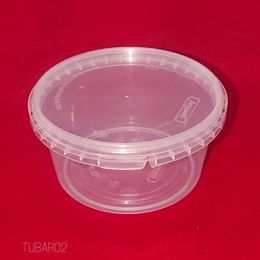 Picture of 600 X 250ML TAMPER PROOF TUB&LID T200 