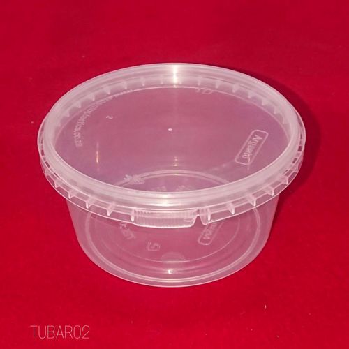 Picture of 600 X 250ML TAMPER PROOF TUB&LID T200 