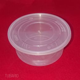 Picture of 600 X DT250ML ROUND  CLEAR TUB  