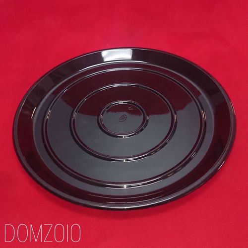 Picture of 10 X T535 BLK ROUND PLATTER PLAIN BASE  