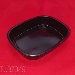 Picture of 250 X T733 BLK OVAL MEAL TRAY  