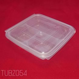Picture of 150 X T325 C/SHELL 3 DIV CLEAR MEAL TRAY  