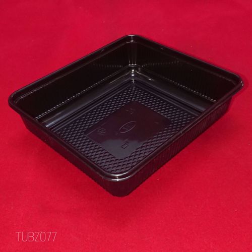 Picture of 250 X T23B 600GR BLACK FAST FOOD TUB  