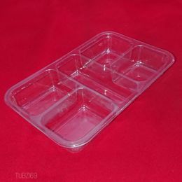 Picture of 300 X T517 BULK 5 DIV F/SALAD TRAY   